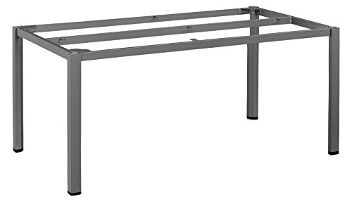 KETTLER Advantage Esstische Cubic-Tischgestell 160 x 95 cm, schwarz
