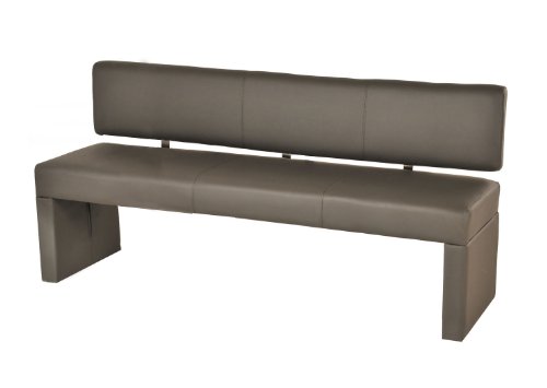 SAM® Esszimmer Einzel Sitzbank muddy 200 cm SINA komfortabel robust widerstandfähig schlicht elegant Lieferung erfolgt über Spedition teilzerlegt