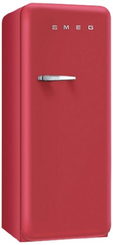 Smeg FAB28RRV1 freistehend Kühlschrank Red Velvet Kühlgerät Eisfach Rot Retro A+