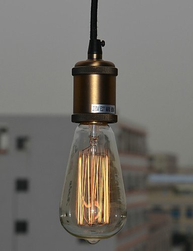 L&H-LAMP 60w minimalistisch moderne Pendelleuchte mit Glasschirm (E27/E26 Base) , 220-240v