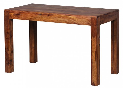 Wohnling WL1.318 Design Esstisch Massiv 120 x 60 x 76 cm Sheesham Massivholz