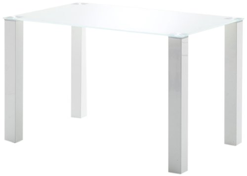 Robas Lund Vierfußtisch Hanna, 120 x 76 x 80 cm, weiß, HA12HWGW