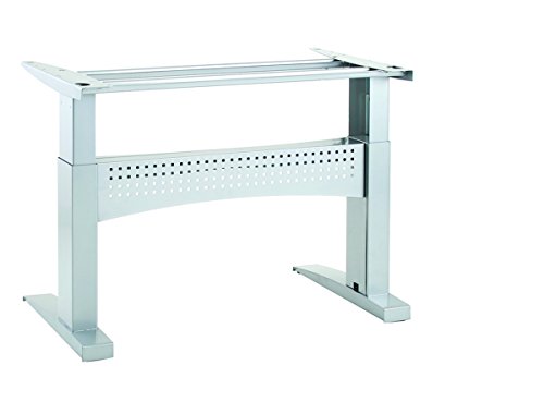Ergobasis elektrisches Tischgestell Inno-Serie 10 Supreme, Breite 116 cm, silber