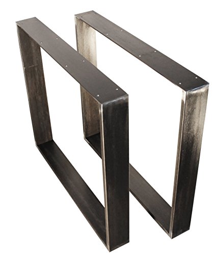 Untergestell für Tischplatten im Retro Vintage Design, Tischuntergestell Industrie Design, Metall Stahl Esstisch Tischgestell Tischbein Wohnzimmertisch