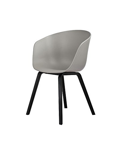 HAY - About a Chair AAC 22 - grau - schwarz gebeizt - Hee Welling - Design - Esszimmerstuhl - Speisezimmerstuhl