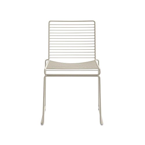 HAY Hee Dining Stuhl, beige lackiert 47,5x79x50cm Sitzhöhe: 47cm