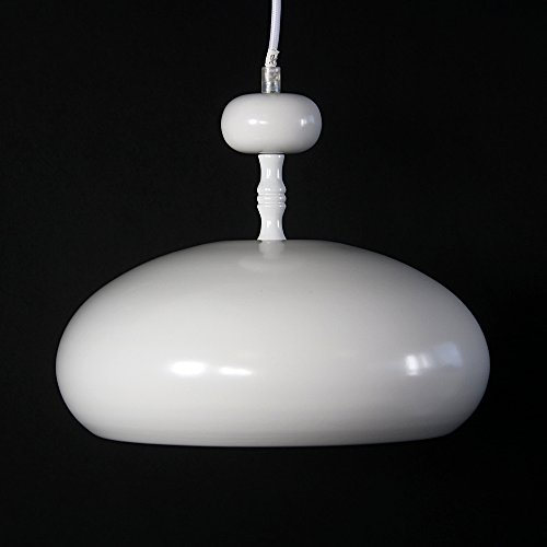 lounge-zone Design Hängeleuchte Hängelampe Leuchte Lampe SUKONE matt weiss 29cm 13079