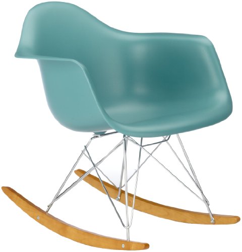 Vitra 4401130021 Stuhl RAR Eames Plastic Armchair Gestell verchromt ocean