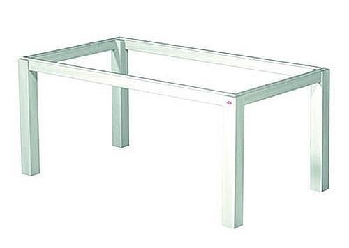Tischgestell 1/T120, Tisch, Aluminium Buche lackiert