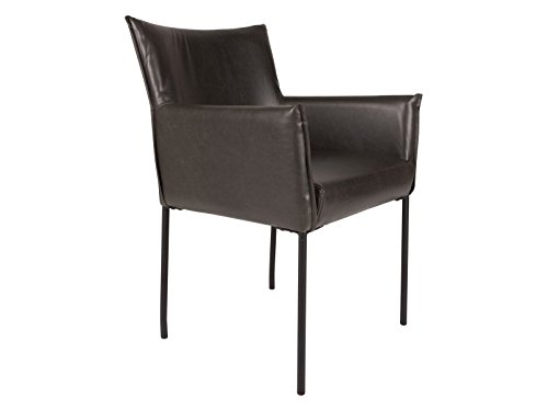 Armlehnen-Stuhl DION schwarz - (1200120)