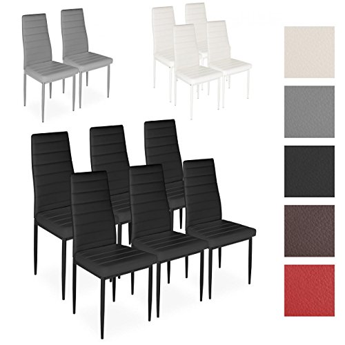 Homelux 2er-, 4er- oder 6er-Set Stühle Esszimmerstühle Polsterstuhl (T x B x H) 43 x 43 x 97,5 cm
