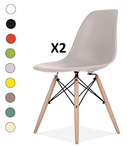 Millhouse Hohe Qualität Eames inspiriert Eiffelturm Retro DSW Kunststoff Büro Lounge Stuhl