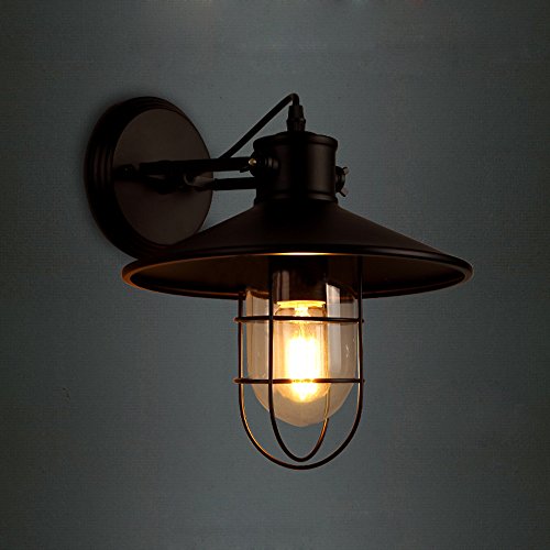 NIUYAO Wandleuchten Wandlampe Lampenschirm Kronleuchter Beleuchtung Innenbeleuchtung Retro Industrie