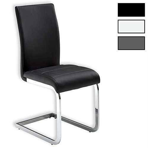 IDIMEX Stuhl Schwingstuhl Esszimmerstuhl Sitzgelegenheit LETICIA, verschiedene Farben, im 4er Pack